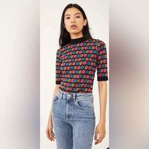 Free People Winter Warmer Bodysuit in Party Combo Size M